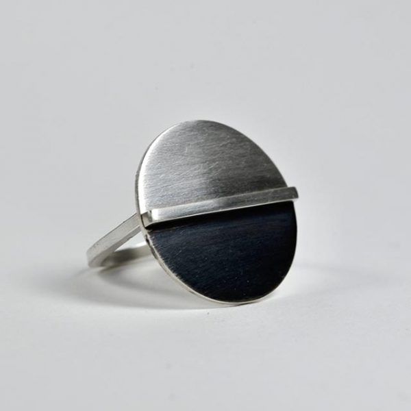 Insomnia ring - Handmade silver ring