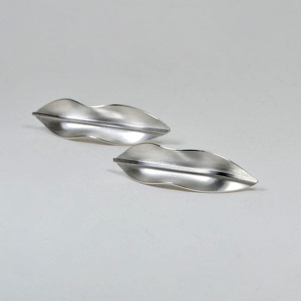 Silver earrings