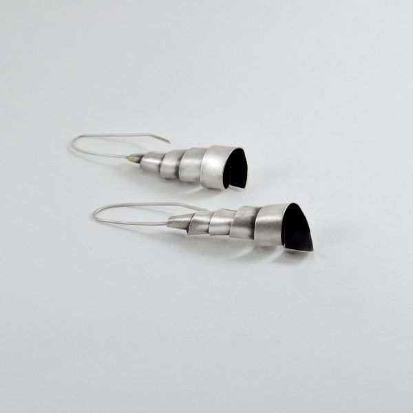 silver earrings - handmade